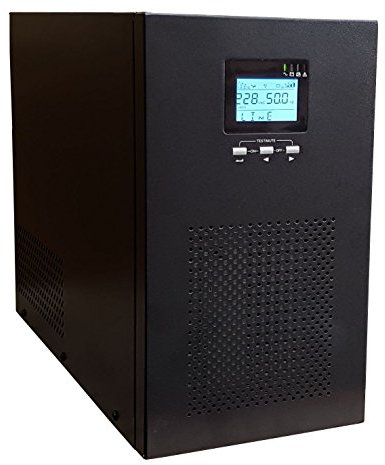 Techly Professional 105223 Gruppo di continuità ups 3000VA 2400W Line Interactive Onda Sinusoidale Nero