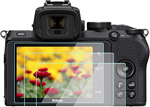 Z50 Displayschutzfolie für Nikon Z50 Z 50-Kamera, Komet 9H gehärtetes Glas, kratzfest, fingerabdruckfest, ultradünn, ultraklar, 3 Stück