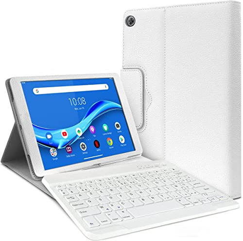 KARYLAX - Custodia protettiva con tastiera Bluetooth Azerty francese, per Lenovo Tab M10 FHD Plus 2e Gen 10.3 TB-X606