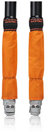 Acerbis 0024421.010 Z Z-Mud Forchetta Ghette, Arancione, 46 mm/49 mm Ø, Set di 2