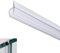 Guarnizione per doccia, schermo protettivo doccia/vasca,Guarnizione Sottoporta vetro, per vetro 6-12 mm(6 mm,h tipo 100 cm)