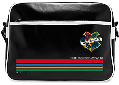 ABYSTYLE - Harry Potter Umhängetasche schwarz Hogwarts, Schwarz