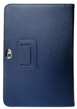 HAPPYA Custodia per Samsung Galaxy Note 10.1'' 2012 Release Tablet GT-N8000 N8000 N8010 N8020 PU Leather Magnet Flip Stand Cover (Color : N8000 Deep Blue)