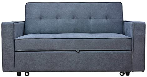 SHIITO | Modelo Izan - Sofá Cama | Apertura Clic-Clac | Cama Superior y Cama Inferior extraíble | Máximo Relax y Confort