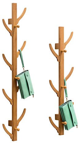 Générique Porte -manteau vertical porte-manteau mural salon chambre salle de bain vêtements chapeau rangement finition porte-manteau