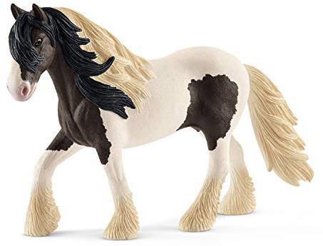 Schleich Farm World | Tinker Hengst 13831 | 4 x 14 x 11 cm | Spielfigur ab 3 Jahren | schleich Bauernhof Spielfigur | detailgetreue Tierfigur | Geschenk für Jungen und Mädchen