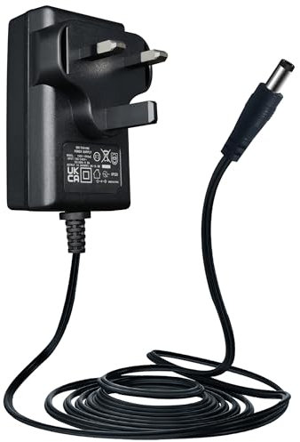 ANLINK 15V 1A/1000mA 1.8M Long Power Supply Adapter, AC 100-240V to DC 15Volt 1A 15W Switching Adapter 5.5x2.1mm Wall Transformer Plug for Litter-Robot and More 15V Devices,UKCA Certified