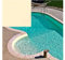 badelaune Poolfolie Schwimmbadfolie gewebeverstärkt 1,5mm stark - Rolle 1,65x25m Sand