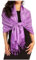 Sakkas Two Tone Vintage Jacquard Paisley Pashmina Schal Wickelschal Stola – Dunkles Lavendel