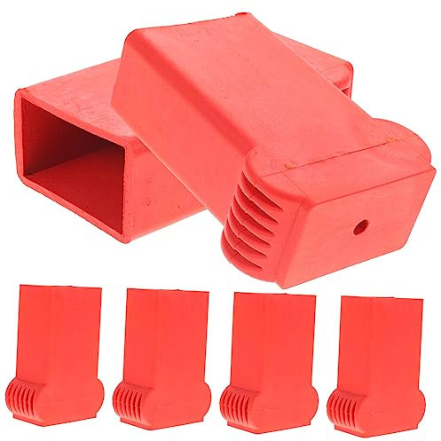 KITANDOVE 6pcs Ladder Foot Cover Ladder Feet Mitts Chair Leg Caps Ladder Protector Rubber Ladder Pads Replacement Rubber Pad Step Ladder Feet Mat Household Ladder Feet Cover Ladder Mats