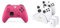 Xbox Wireless Controller – Deep Pink+Venom Twin-Ladestation mit 2 x wiederaufladbaren Akkupacks – Weiß Series X & S One