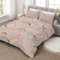 Bettdecke 135x200 Regenbogen Ganzjahresdecke - Schmetterling Bettdecke Ohne Bezug Waschbar - 4 Jahreszeiten Bettdecken 135 x 200 mit Mond Muster - Wende-Design Steppdecke Schlafdecke AB-719