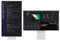 GTUOXIES 32 inch vertical ultra HD panel 4K monitor IPS, lifting and rotatable, slim bezel design, Type-C ports, 3.5mm audio, DC, photography and desktop connections (27 inches)