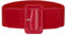 VONMELLI Breiter Elastischer Vintage Damen Gürtel - Dehnbarer Modischer Taillengürtel für Kleid Rot,Breite 7,6cm