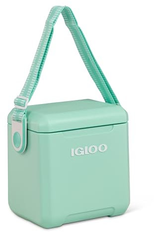 Igloo Nevera Pasiva Tag Along Too, 10 litros, para Compras, Camping, Ocio y Trabajo, Color Verde