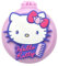 Hello Kitty Brosse ensemble de 3 à cheveux pour enfants, brosse de massage du cuir chevelu avec miroir de poche, pour tous types de cheveux, élimine les nœuds et les pointes fourchues