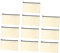 VILLFUL 10stücke Leere Canvas Federmäppchen Kosmetiktaschen Für Bastelprojekte Reise Und Makeup-Bags Material Bemalen Und Gestalten