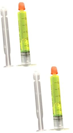 Beatifufu 2sets Super Konzentriert Fluoreszierend Klimaanlage Leck Farbstoff Detektor 2 5 Ml X 100 Öl Ladung für 2 Stücke * 2