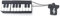 SUNJIANG Piano USB Flash Drive Cool Pen Drive Novelty Thumb Drive Cartoon USB Memory Stick Music Flash Drive Piano Gifts for Men Kids Children Collegue Student USB 2.0 (32gb, Black)