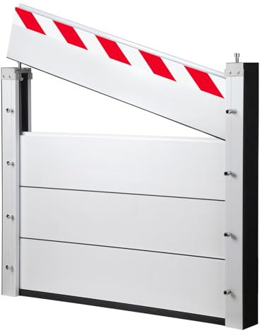 Hochwasserschutz An Der Tür Hochwasserschutzbarriere Aus Aluminium Mobiler Hochwasserschutz Abnehmbarer Hochwasserschutz Geeignet Für Garagenunterführungen Lagerhallen LZFCDMD(80x60cm)