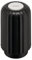 Alessi Plissé MDL20 B, Capsule Emptyer, Compatible with Nespresso and Vertuo Machines, in Thermoplastic Resin, Diameter 8.3 cm, Black