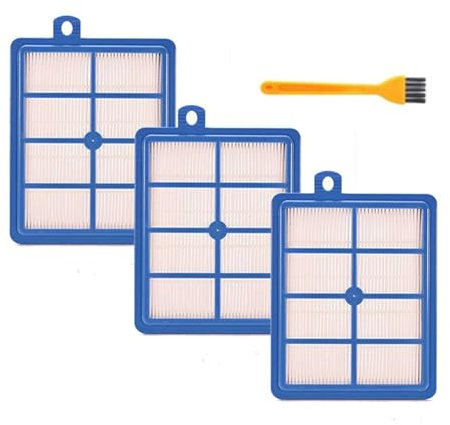 RRSQ Aspirapolvere Lavabile Filtro Hepa H13 Filtro H12 Filtri Hepa compatibili con Philips FC9150 FC9199 FC9071 FC8038 FC9262 Parti Electrolux(3Pcs)