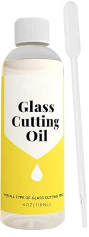 Olio da taglio per vetrate | Fluido per il taglio del | Olio per tagliavetro | da taglio | Fluido per taglierina multifunzionale da 120 ml, facile da applicare per piastrelle utensili