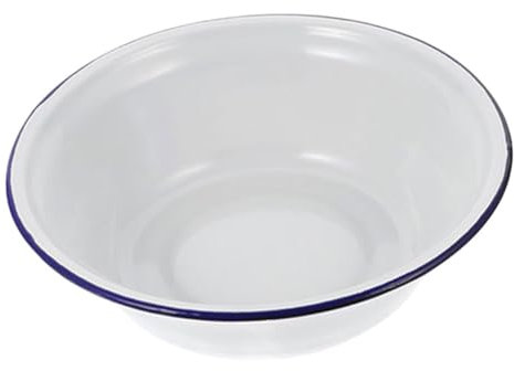 ZUNOXAZ Classic Vintage Deep Enamel Baking Dish Tray Heavy Duty Oven Safe Enamelware for Pies Cakes Flans Retro Kitchen Essential for Family Gatherings