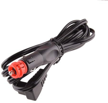 YLYOZMD Car parts 12V DC Power Line Cord Cigarette Lighter Plug Fit for Car Refrigerator Fridge Freezer Waeco CF25 CF35 CF40 CF50 Black 2M