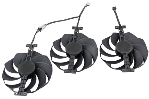 Pièce de refroidissement de l'ordinateur For RTX 4070 Ti 4080 4090 Vulcan 100MM PLD10015B12H RTX4070Ti RTX4080 RTX4090 Ventilateur de carte graphique