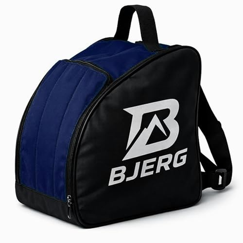 Vov.Vov Bjerg Sac à chaussures de ski pour chaussures de ski et casque de ski Sac imperméable à fermeture éclair robuste Sac à chaussures de ski Sac à chaussures de ski Sac à patins à glace