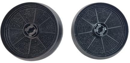 Lot de 2 filtres charbon ACM14 145 x 30mm Hotte 49011548, 9179183012 ROSIERES Hotte 49011548, 9179183012 ROSIERES