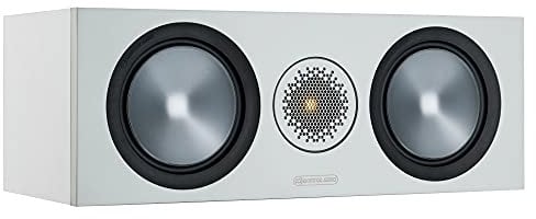 Monitor Audio Bronze C150 6G | Farbe: Weiß | Center-Lautprecher | Stück | Heimkino | 2-Wege | 8 Ohm | 120 Watt | Magnetische Abdeckung | Geschlossenes Gehäuse | Passiv
