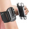MOSTON Abnehmbares Laufarmband passend für 10.2–20.3 cm (4–8 Zoll) große Handyhülle, für Damen und Herren, Sport, Laufen, Wandern, Radfahren, Workout, Armband für alle iPhone/Samsung/LG Handys