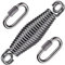 SELEWARE Kit da appendere per sacco da boxe, capacità 158,8 kg, molla in acciaio inox con 2 ganci a scatto in metallo, sacco da boxe altalene, amache, sedie da appendere e altalene per portico