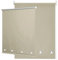 Funky Gadgets Roller Blinds Square Eyelet Light Filtering Roller Blind Daylight Trimmable Blinds Child Safe Easy Fit Metal Tube Home Office Window Blinds-Cappuccino, W60 x L165cm