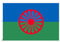Stormflag Drapeau Gypsi 3x5ft Drapeau Tzigane 90x150cm en polyester pongé 90g avec œillets et Double couture