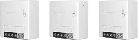 Interruttore Intelligente, SONOFF MINI R2-3PCS WiFi Smart Switch 2-Way, 2.4G WiFi, APP Control, Funziona con Alexa, Google Home