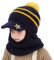 Baby Schalmütze, Wintermütze Mädchen Jungen Beanie Mütze mit Bommel Strickmütze Ohren Mütze Kindermütze Baumwolle Schalmütze Plüsch Mütze Baby Beanie Hut Babymütze für Jungen Mädchen 0-3 Jahre