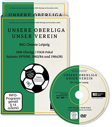 UNSERE OBERLIGA-UNSER VEREIN - BSG Chemie Leipzig; DDR-Oberliga und FDGB-Pokal, Saisons 1979/80, 1983/84, 1984/85