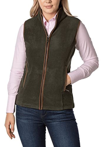Rydale Ladies Huggate Waistcoat Womens Fleece Gilet Bodywarmer Vest Sleeveless Jacket Country Gilets 12 Colours