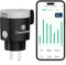 GreenSun Prise Connectée, Prise Exterieure Etanche, Prise programmable, Prise Connectée Alexa, Minuteur Prise Electrique, Prise Consommation Electrique, Prise Connectée WIFI Étanche IP44