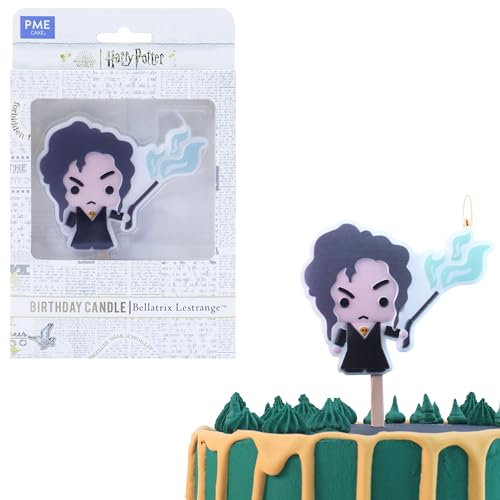 PME Harry Potter Character Birthday Candle, Bellatrix Lestrange