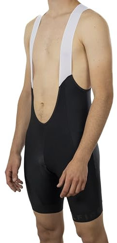 WOLFIRE WF Pantaloncini Ciclismo Uomo - Salopette Ciclismo Uomo con Fondello Gel per 7 Ore, Tessuto Poliestere. Abbigliamento Ciclismo Uomo MTB e Strada. Accessori Bici. Pantaloni Bici Uomo.