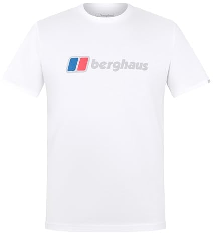 Berghaus Herren Class XL-Logo T-Shirt | 100% Baumwolle T-Shirt, Pure White, XS