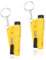 Hpbaggy 2PCS Auto Sicherheits-Schlüsselanhänger, Nothammer mit Gurtschneider, 2-in-1 Sicherheitsgurtschneider und Fensterbrecher, Sicherheits Rettungswerkzeug am Schlüsselbund, Gelb