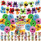 Smiling Animals Birthday Party Decorations Supplies, Banner, Balloons, Cake Decorations Cake Toppers Cupcake Toppers