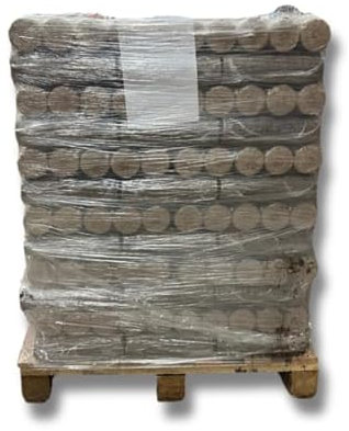 Palette de bûches de Bois Compressé Hêtre 100% Naturel | Haute Performance 18 MJ/kg | 960 kg | Idéal pour Poêles et Inserts | Fabriqué dans Les Vosges | KIBROS PALBUCHE