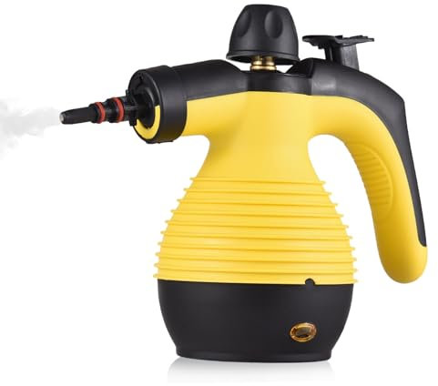 HEYKAR Nettoyeur à Vapeur avec Brosse Multiple, Nettoyeur à Vapeur pour Canapé, Machine à Nettoyer Les Tapis en Profondeur pour La Maison, Nettoyer Les Murs, Les Sols et Les Meubles