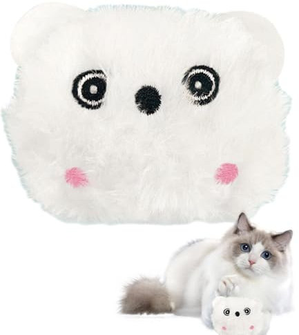 Juguetes de hierba gatera para gatos, suaves y cómodos juguetes masticables para dentición | Paquete de aroma de hierba gatera integrado, juguete interactivo de dibujos animados para perros y gatos